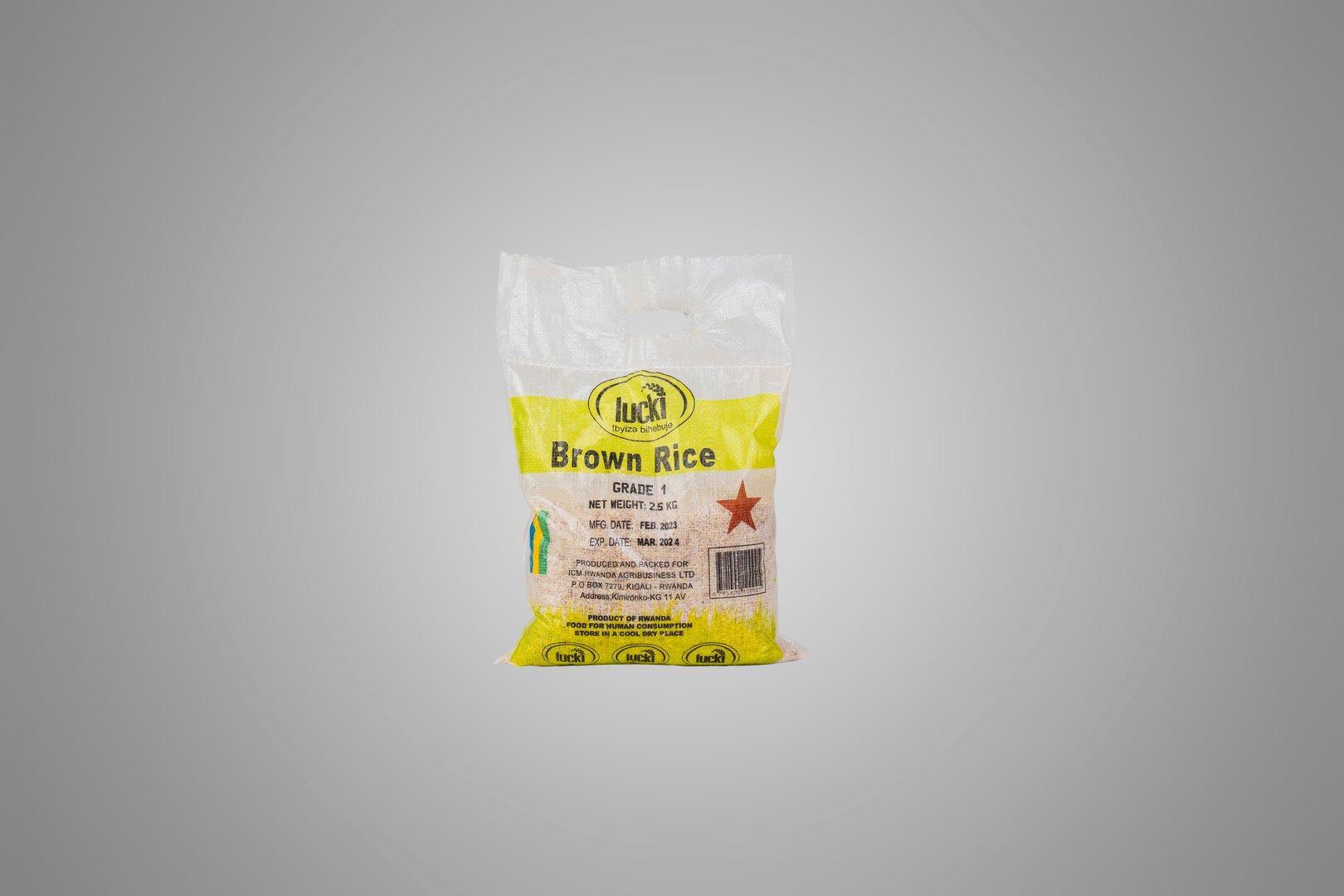 Lucki Brown Rice 2.5 KG